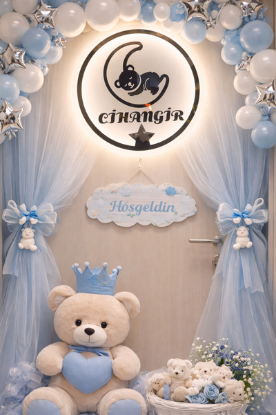 Starlıghtreklam Bebek odası kapı ismliği