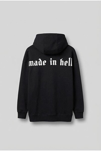 ablukaonline Bărbați supradimensionat cu imprimeu Premium cu glugă Swea trico...