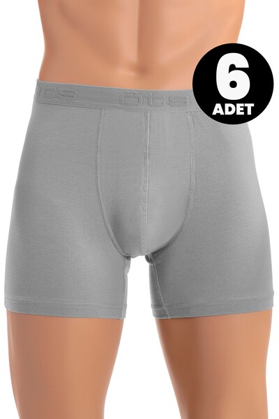 Öts Pachet de 6 pentru bărbați boxeri Modal (47% modal - 47% bumbac - 6% elastan)