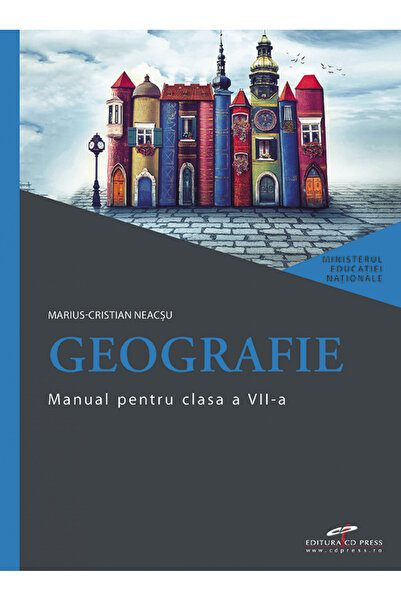 CD Press Учебник по география за 7 клас, автор Мариус Кристиан Някшу