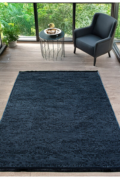 Antrasit Şönil Kilim Mutfak Salon Oturma Çocuk Odası Yolluk Dokuma Makine HalısıYıkanabilir