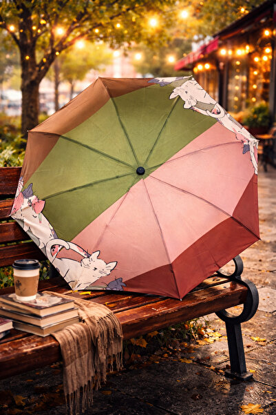 Jack Ferrero ÖZEL ULTRA HAFİF KAPSÜL KILIFLI ÇANTA BOY ŞEMSİYE