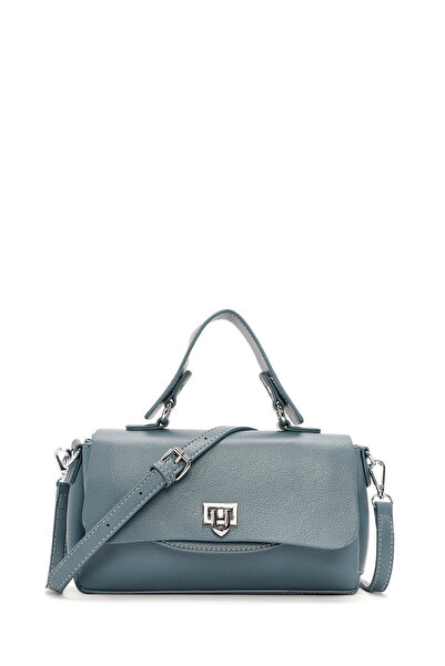 Derimod Дамска синя чанта с дълги ремъци за ежедневно носене 25ABD2609FT