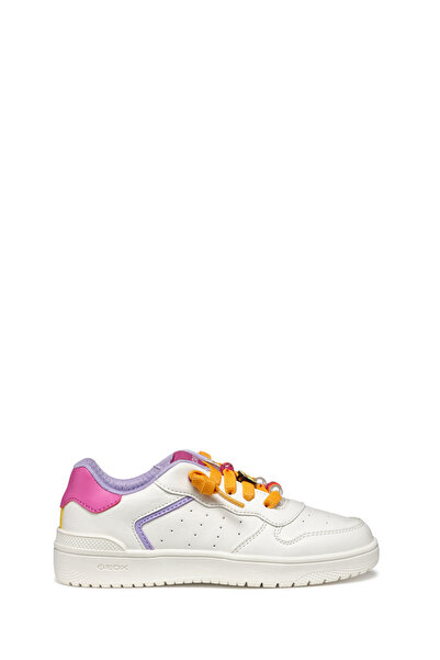 Geox Girl's White J Washiba Sneaker J45Hxd000Bcc0563