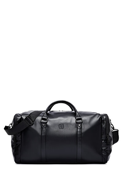 Derimod Erkek Siyah Uzun Askılı Seyahat Çantası 25SBD301818