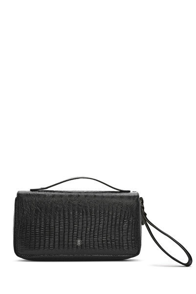 Derimod Portofel din piele neagră pentru bărbați 000A2D3149KR