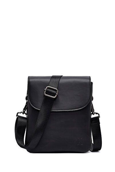 Derimod Erkek Siyah Postacı Çantası 25SBD300918