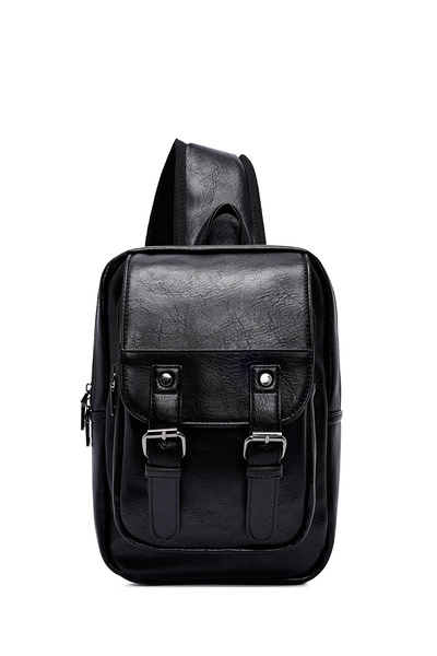 Derimod Erkek Siyah Çapraz Çanta 25SBD300618