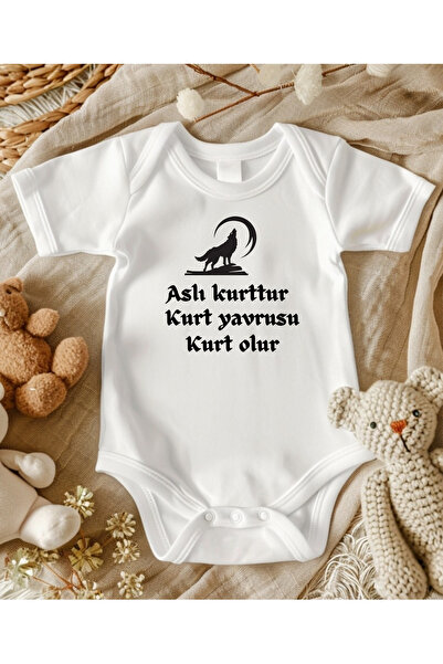 lupi YAVRU KURT TEMALI KURT TEMALI BEBEK KURT BASKILI