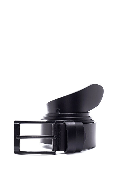 Derimod Curea de piele neagră pentru bărbați 000A2D1302118