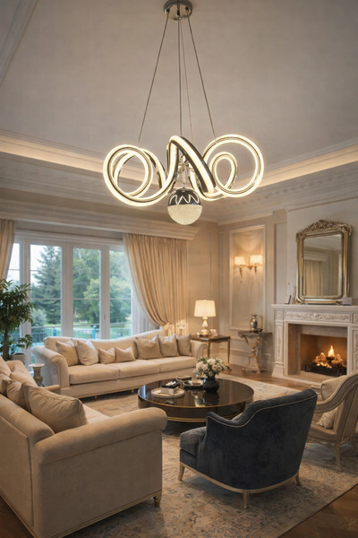 Lamira aydınlatma YENİ DENİZ YILDIZI TEK TOPLU LED AVİZE MODELİMİZ