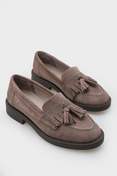 Capone Outfitters Tish Women's Genuine Suede Leather Loafer