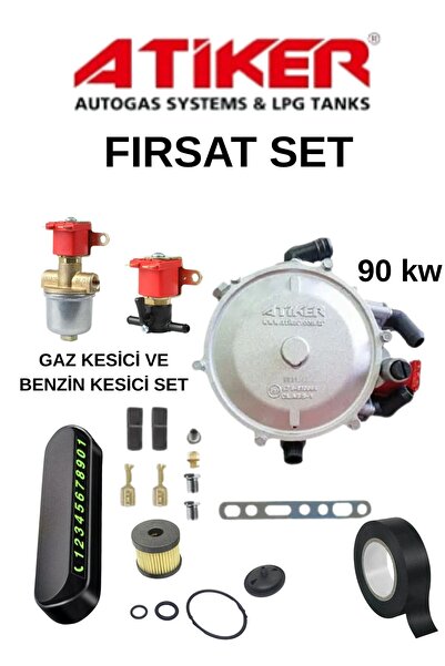 ATİKER Karbüratörlü Regülatör Yeni Üretim 90 Kw