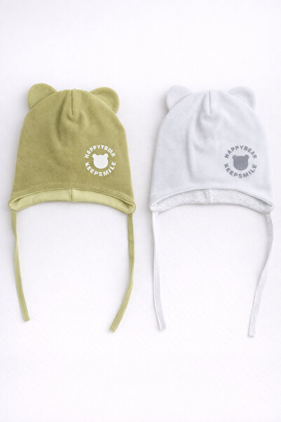 greenmoss Външна полярна, вътрешна 100% памучна бебешка шапка