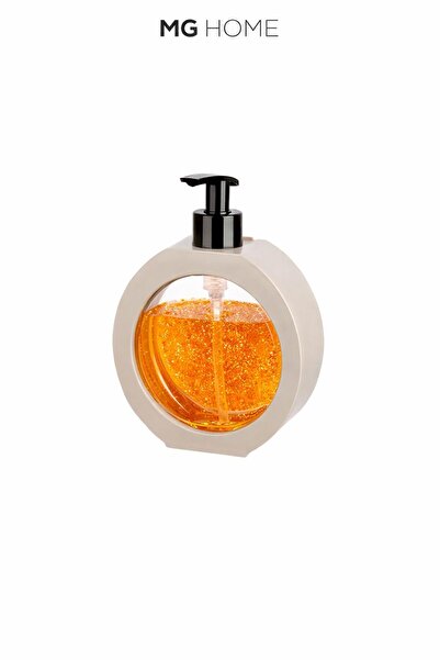 VENON 💜 لون كريمي 1 قطعة موزع صابون سائل 350 مل - 11.8 أونصة منتج بلاستيكي منظف أطباق مبيض غسيل