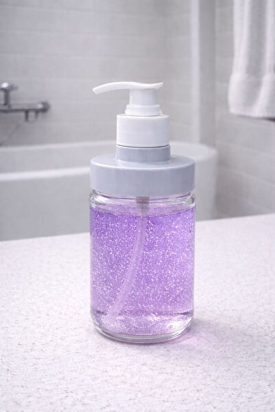 VENON 1 قطعة 320 مل 💜 10.8 أونصة من منظف الأطباق السائل CAM LUX Glasoap، منتج بلاستيكي، منظف غسيل الملابس