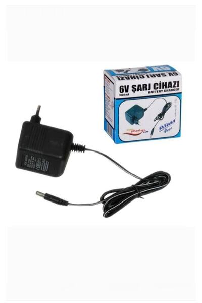 PİLSAN /babyhope 6 Volt Akülü Araba/motor Için Araçlar Için Jaklı 1000 Ma Şar...