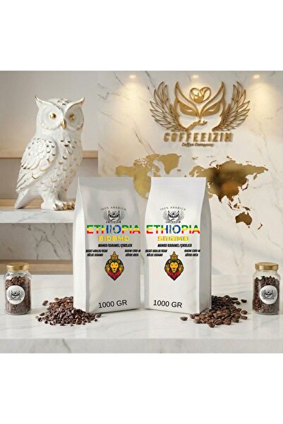 Coffee Etiyopya Sidamo Nitelikli Kahve 1000 Gr. ×2 Adet