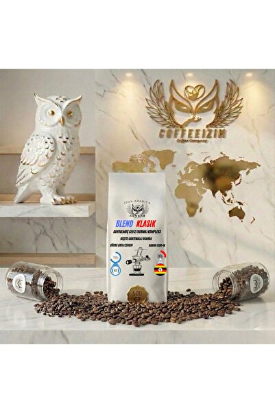 Coffee Blend Klasik Çekirdek Kahve, Espresso Kahve, Filtre Kahve 500 Gr.