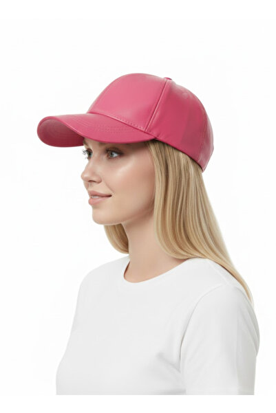 STELLA VESTİNO Genuine Leather Unisex Baseball Cap / Hat -Handcrafted Premium...