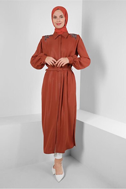 Alvina STONE DETAIL ON SHOULDER BELT TUNIC 43774