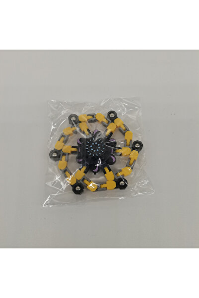 Choice لعبة فيدجيت سبينر قابلة للتحويل لتخفيف التوتر باللون الأصفر، لعبة حسية...