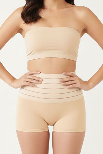 MİSTİRİK Cagno Model Karın Ve Göbek Toparlayan Toparlayıcı Korse Ten Renk