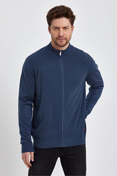 ALEXANDERGARDI سترة نصف الياقة المدورة بسحاب (e22-5717)