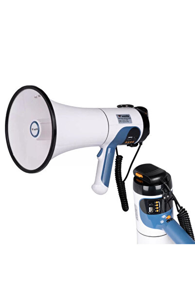 Genel Markalar Westa Wm-90Ubt Usb-Sd-Aux-Mp3-Bluetooth Şarjlı Mikrofonlu 100 Watt Megafon