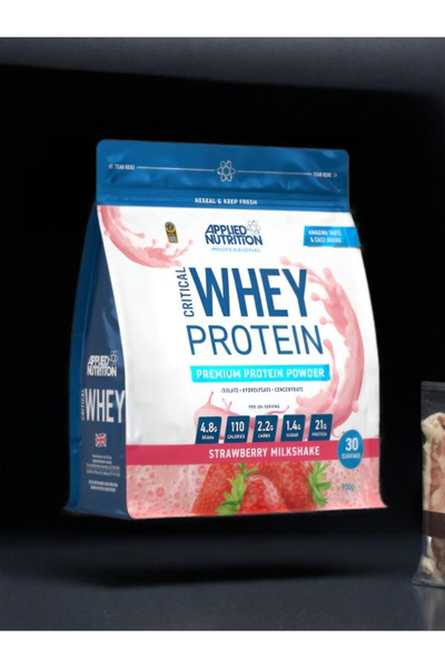 applied nutrition Critical Whey Çilekli Milkshake 900gr