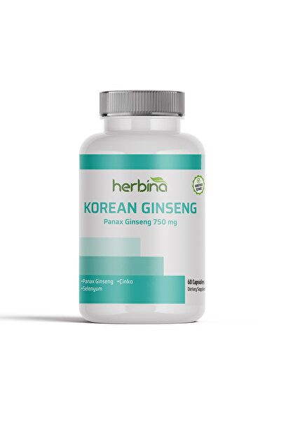 Herbina Kore Ginseng Selenyum Çinko 60 Tablet
