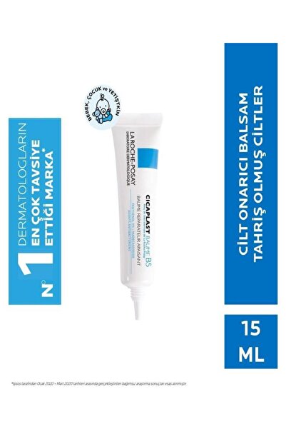 La Roche Posay Cicaplast Baume B5 15 ml Kuru ve Tahriş Olmuş Ciltler için Onarıcı Bakım Kremi