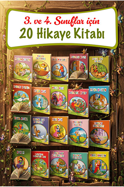 Tandem Yayınları Kutu En Güzel Çocuk Hikayeleri 20 Kitap