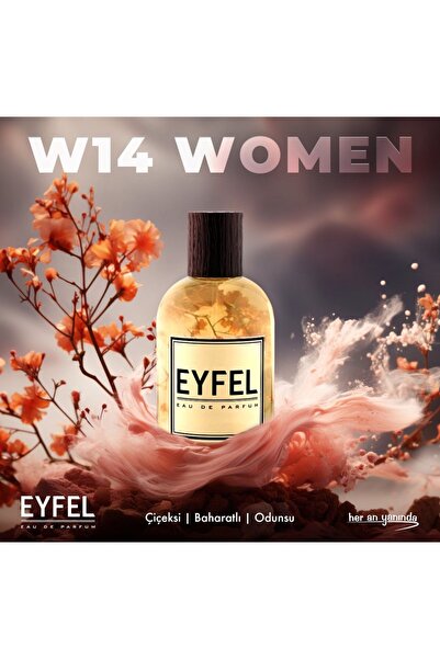 Eyfel Parfüm Eyfel Kadın Parfüm W14 100 ml