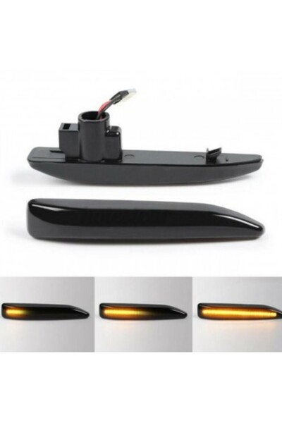 BMW Set of 2 Dynamic LED Wing Markers BMW 7 Series E65, E66, E67, E68