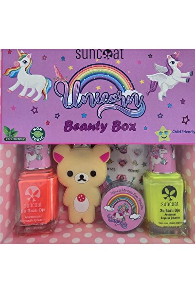 Suncoat Unicorn Beauty Box - Pinky Funny Cat - Su Bazlı - Çocuk Kişisel Bakım
