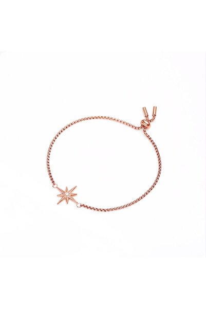 La Notaru, Brățară „Steaua Luminii” – Rose-Gold, oțel inoxidabil PVD | C037