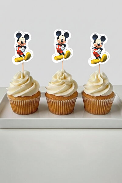 LASAGNA STORE Οδοντογλυφίδες Μίκυ Μάους 16 τεμάχια Κέικ Κάπκεϊκ