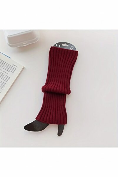 Pamphylia Gerçek Kaşmir Doğal Yün Tozluk Kışlık Kadın Dizlik  Kalın Ayaksız Diz Üstü Yoga Çorap Bot Çorabı