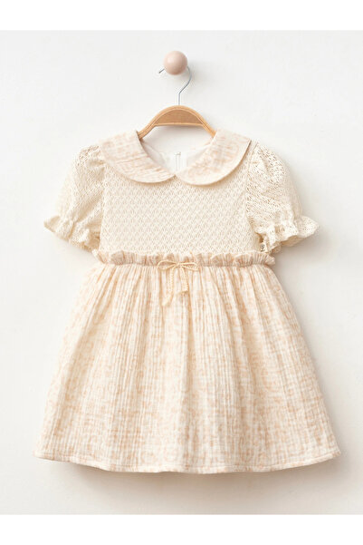 Lumia Baby فستان بناتي بتفاصيل فيونكة بنمط عرقي