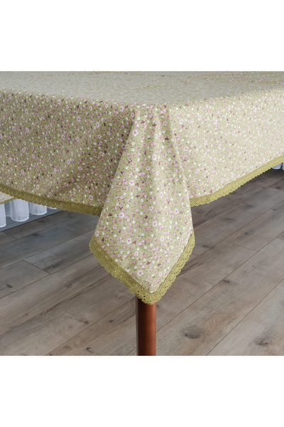 kissen مفرش طاولة على شكل زهرة مقرمشة، مفرش طاولة للنزهة