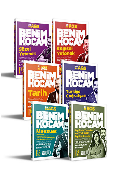 Benim Hocam Yayınları 2026 AGS Soru Bankası Seti