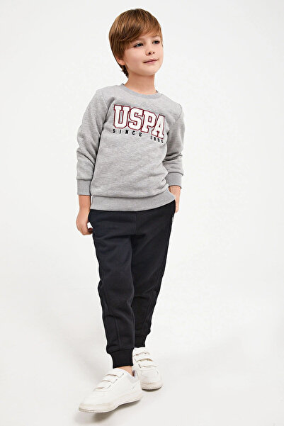 U.S. Polo Assn. Us Polo Assn Licensed Boys' Tracksuit Set with Stitching Detail