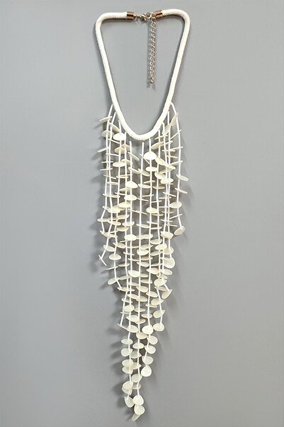 ZERO LAND 1615344749 قلادة فاخرة (204453) - كريمي