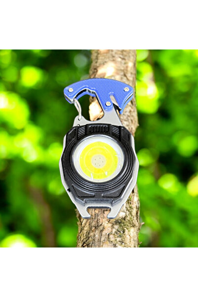 Zeynes Home Çok Amaçlı Kamp Feneri Led Anahtarlık