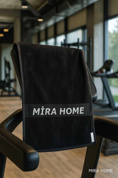 Mira Home Αθλητική Πετσέτα Fitness Μαλακή Αθλητική Πετσέτα 100 Βαμβάκι 30x100 cm