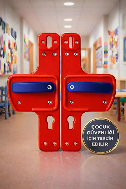 Life 360 Bariyerli Kapı Kolu | Çocuk Güvenlikli Tasarım | Okul, Kreş ve Eğiti...