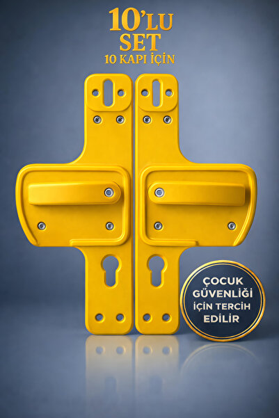Life 360 Bariyerli Kapı Kolu |Çocuk Güvenlikli | Okul, Kreş ve Eğitim Alanlar...