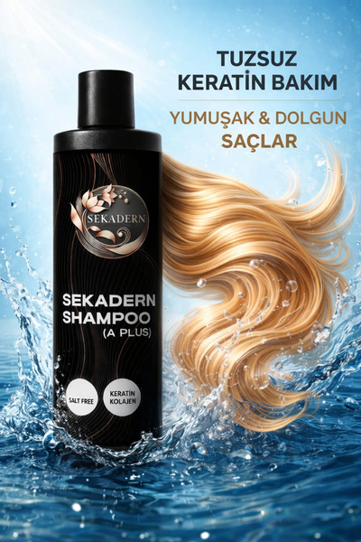 sekadern cosmetics Tuzsuz Parabensiz Şampuan | Sekadern 500 ml – Saç Dökülmes...