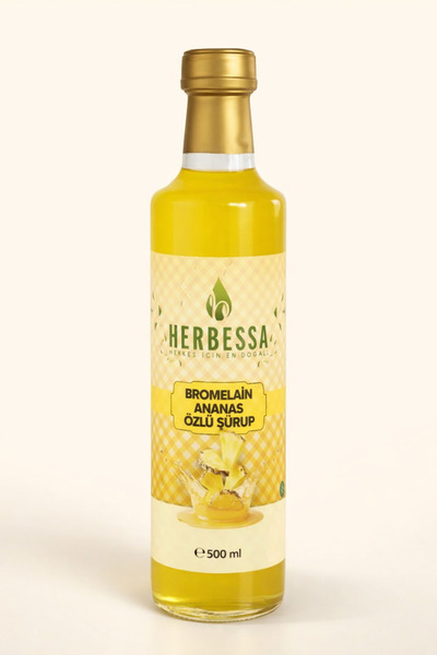 herbessa BROMELAİN ANANAS ÖZLÜ DETOX ŞURUP 500 ML